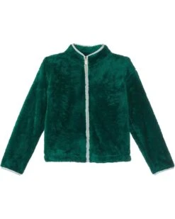 Lilly Pulitzer Kids Mini Joyce Sherpa Jacket (Toddler/Little Kid/Big Kid) | Coats & Outerwear