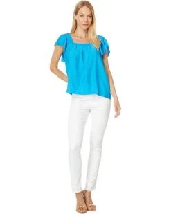 Lilly Pulitzer Caralisa Short Sleeve Top | Shirts & Tops -Modish Look Shop 615PP1qe3OL. AC SR736920