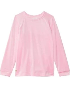 Lilly Pulitzer Kids Mini Ciana Velour Top (Little Kid/Big Kid) | Shirts & Tops