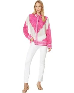 Lilly Pulitzer Kiran Button-Down Top | Shirts & Tops -Modish Look Shop 61GvClKTnAL. AC SR736920