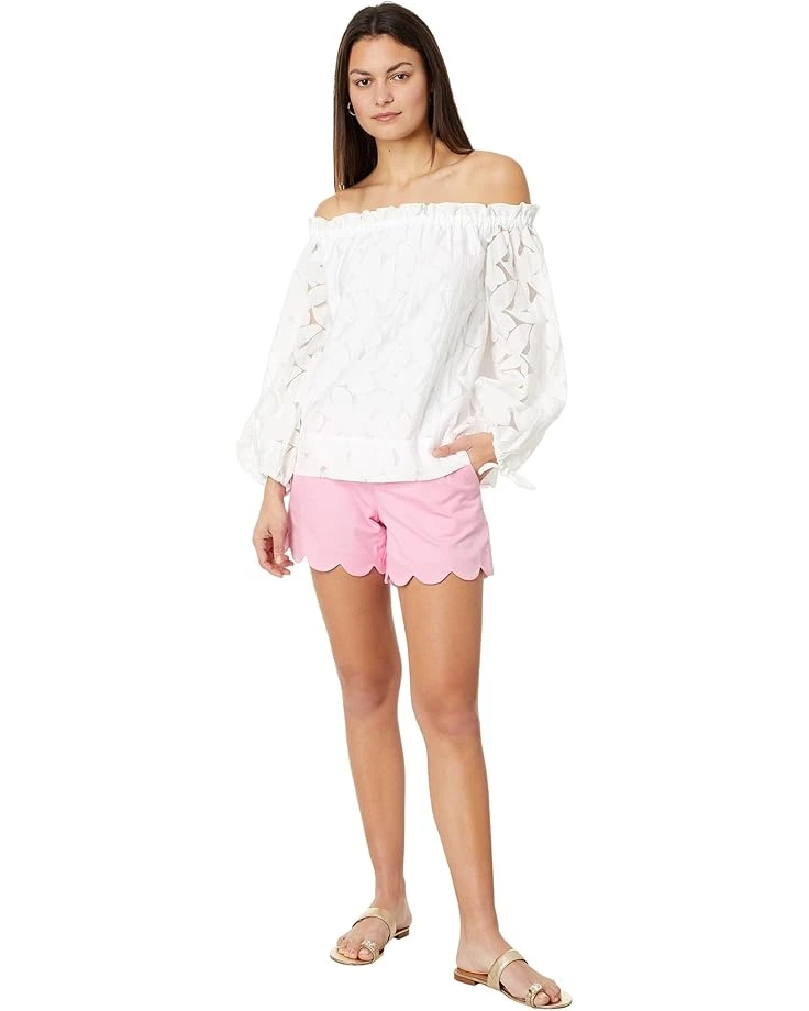 Lilly Pulitzer Jamielynn Long Sleeve Off The Shoulder Top | Shirts & Tops 6 Lilly Pulitzer Jamielynn Long Sleeve Off The Shoulder Top | Shirts & Tops - Image 4