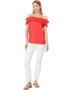 Lilly Pulitzer Brennalee Off The Shoulder Top | Shirts & Tops -Modish Look Shop 61heVPlMYQL. AC SR736920