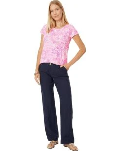 Lilly Pulitzer Breeta Linen Trousers | Pants -Modish Look Shop 61m70AGfTL. AC SR736920