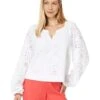 Lilly Pulitzer Maisha Long Sleeve Eyelet Top | Shirts & Tops -Modish Look Shop 714gm28TXVL. AC SR736920