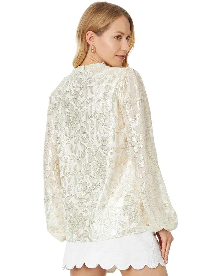 Lilly Pulitzer Giana Long Sleeve Silk Top | Shirts & Tops 4 Lilly Pulitzer Giana Long Sleeve Silk Top | Shirts & Tops - Image 2