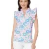 Lilly Pulitzer Klaudie Ruffle Sleeve Cotton Top | Shirts & Tops 2 Lilly Pulitzer Klaudie Ruffle Sleeve Cotton Top | Shirts & Tops -Modish Look Shop 718deDD6WUL. AC SR736920