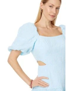 Lilly Pulitzer Kylanne Elbow Sleeve Embr Linen Dress | Dresses -Modish Look Shop 71ARIF 2XL. AC SR736920