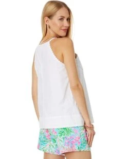 Lilly Pulitzer Britt Cotton Halter Top | Shirts & Tops -Modish Look Shop 71CFg5x36LL. AC SR736920