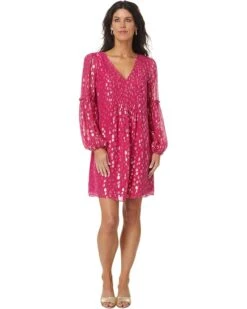 Lilly Pulitzer Cleme Silk Dress | Dresses -Modish Look Shop 71Ha4k8XU0L. AC SR736920