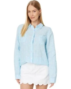 Lilly Pulitzer Sea View Button-Down | Shirts & Tops -Modish Look Shop 71KAWBhKXvL. AC SR736920