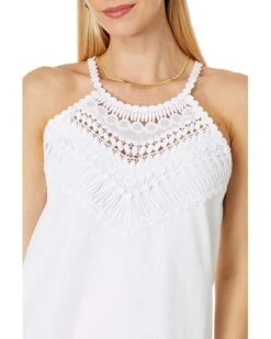 Lilly Pulitzer Britt Cotton Halter Top | Shirts & Tops -Modish Look Shop 71NnKMnKNFL. AC SR736920