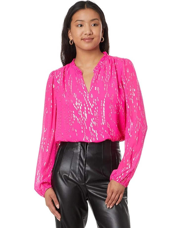 Lilly Pulitzer Giana Long Sleeve Silk To | Shirts & Tops 3 Lilly Pulitzer Giana Long Sleeve Silk To | Shirts & Tops