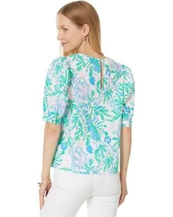 Lilly Pulitzer Masieleigh Short Sleeve Cotton Top | Shirts & Tops 7 Lilly Pulitzer Masieleigh Short Sleeve Cotton Top | Shirts & Tops -Modish Look Shop 71ypg0eOMHL. AC SR736920
