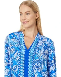 Lilly Pulitzer Luna Bay Tunic | Shirts & Tops -Modish Look Shop 814694ABOSL. AC SR736920