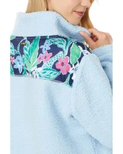 Lilly Pulitzer Wallen Sherpa 1/2 Zip | Sweaters -Modish Look Shop 8165og4erL. AC SR736920