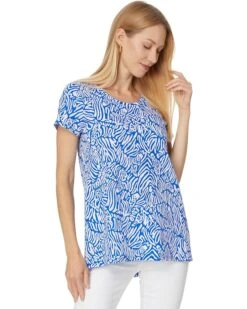 Lilly Pulitzer Etta Scoop-neck | Shirts & Tops -Modish Look Shop 81Hoe4Lwi5L. AC SR736920