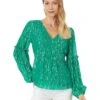Lilly Pulitzer Cleme Long Sleeve Top | Shirts & Tops -Modish Look Shop 81M 7fw1QL. AC SR736920