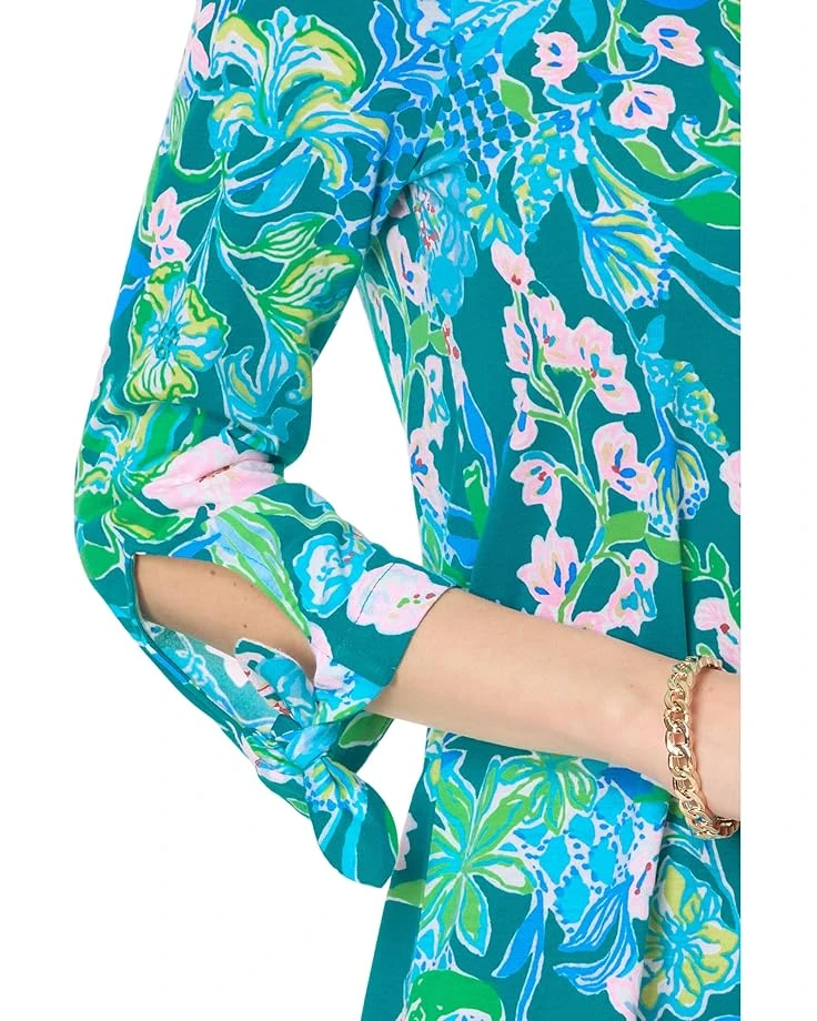 Lilly Pulitzer Lidia 3/4 Sleeve Boatneck Dress | Dresses 5 Lilly Pulitzer Lidia 3/4 Sleeve Boatneck Dress | Dresses - Image 3