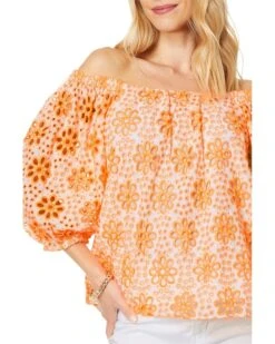 Lilly Pulitzer Kerrigan Elbow Sleeve Top | Shirts & Tops -Modish Look Shop 81VaHHbcAqL. AC SR736920