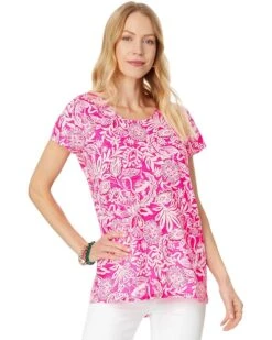 Lilly Pulitzer Etta Scoop Neck | Shirts & Tops -Modish Look Shop 81ZCfRV9UPL. AC SR736920
