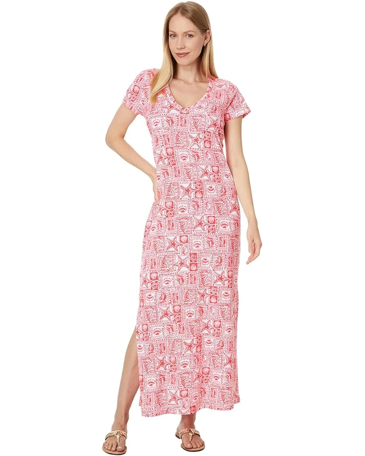 Lilly Pulitzer Etta Short Sleeve Maxi Dr | Dresses 3 Lilly Pulitzer Etta Short Sleeve Maxi Dr | Dresses