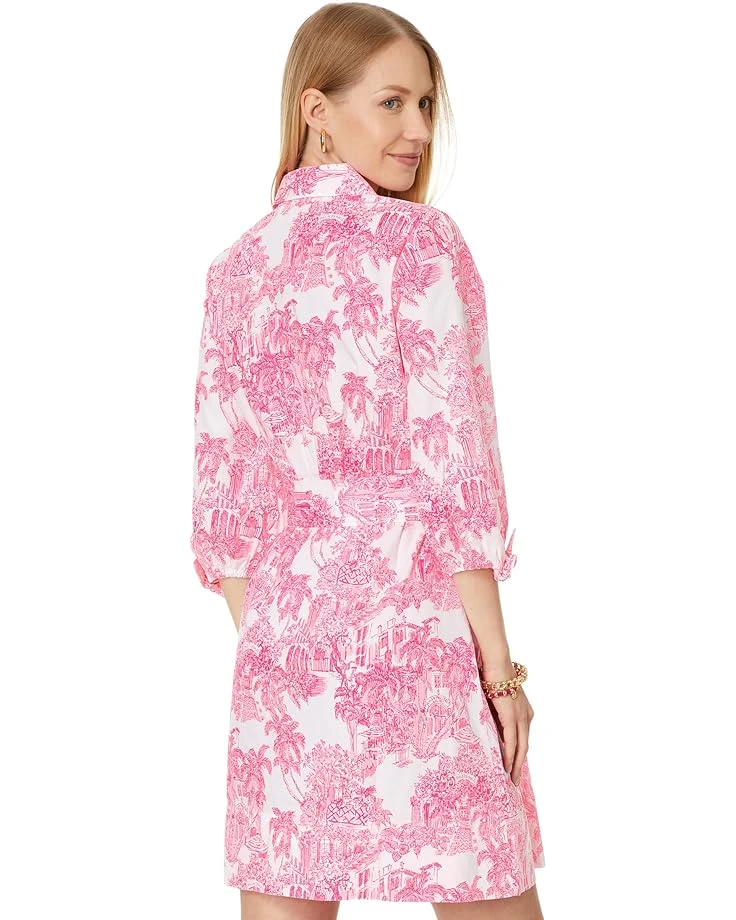 Lilly Pulitzer Amrita 3/4 Sleeve Cotton Shirtdress | Dresses 4 Lilly Pulitzer Amrita 3/4 Sleeve Cotton Shirtdress | Dresses - Image 2
