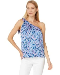 Lilly Pulitzer Bexler One Shoulder Top | Shirts & Tops