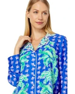Lilly Pulitzer PJ Woven Long Sleeve Top | Sleepwear -Modish Look Shop 81mZa2kB5L. AC SR736920