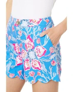 Lilly Pulitzer Buttercup Mid-Rise Shorts -Modish Look Shop 81p7r0CURjL. AC SR736920