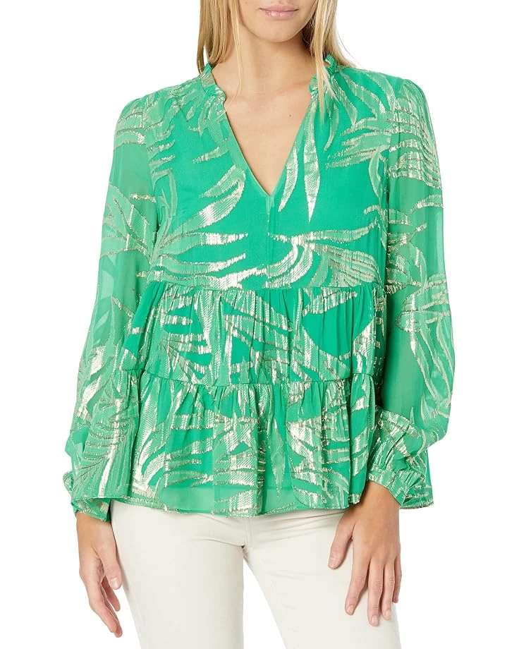 Lilly Pulitzer Sarita Long Sleeve Silk Top | Shirts & Tops 3 Lilly Pulitzer Sarita Long Sleeve Silk Top | Shirts & Tops