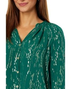 Lilly Pulitzer Saige Long Sleeve Silk Top | Shirts & Tops -Modish Look Shop 81rzFYZISBL. AC SR736920