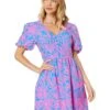 Lilly Pulitzer Suzie Short Sleeve Cotton Dress | Dresses -Modish Look Shop 81vC1 NTHL. AC SR736920