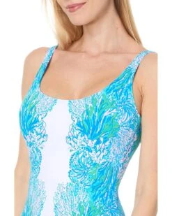 Lilly Pulitzer Brin Scoop Neck One Piece | Swimwear -Modish Look Shop 81z7A0FO84L. AC SR736920