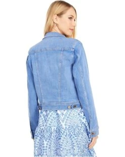 Lilly Pulitzer Seaspray Denim Jacket | Coats & Outerwear -Modish Look Shop 91j5TwqNu6L. AC SR736920